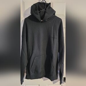Essentials Fear Of God Black Limo Hoodie